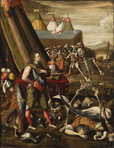Alegoría de la guerra de Antoine Caron